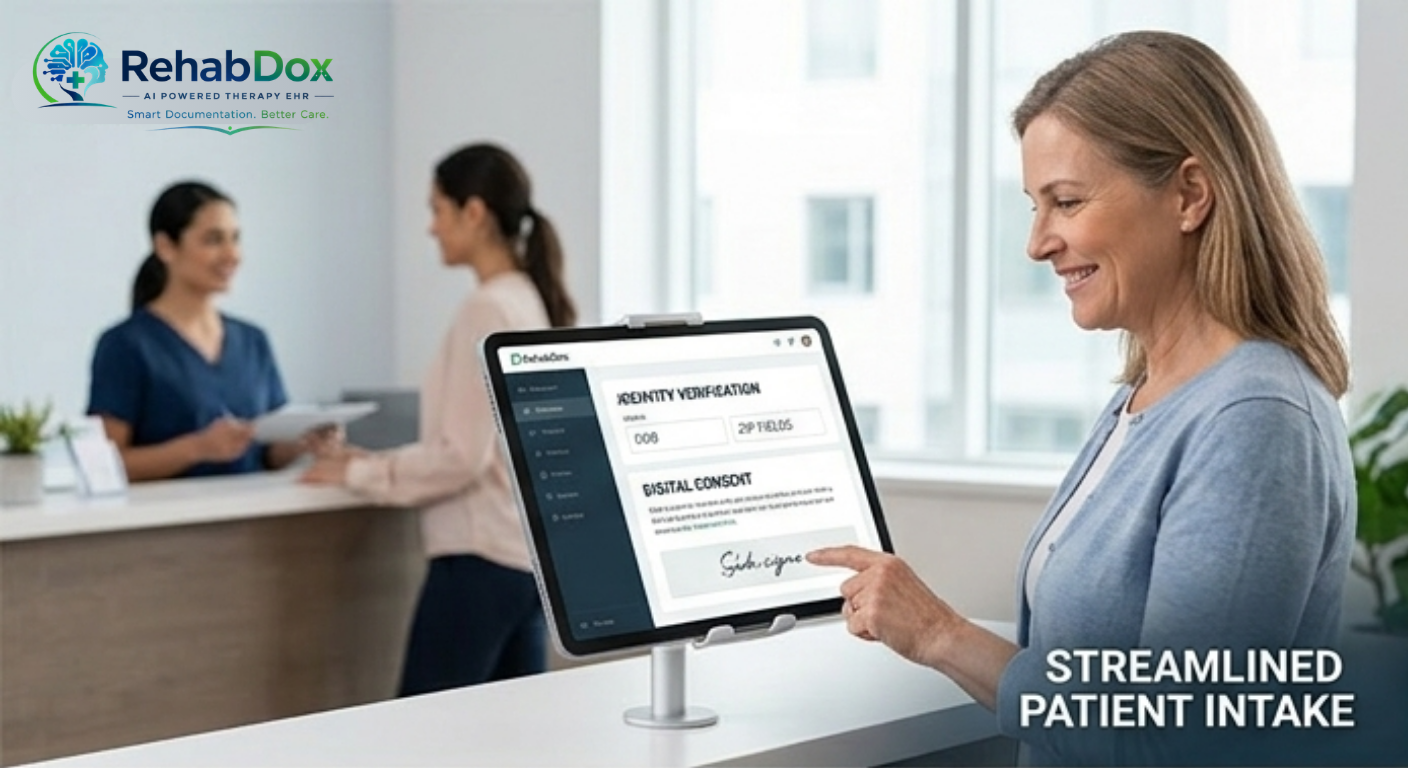 Physical therapist working with patient rehabilitation clinic