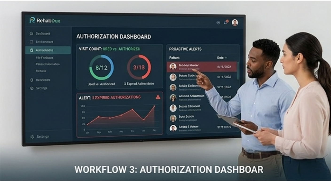 Physical therapist working with patient rehabilitation clinic