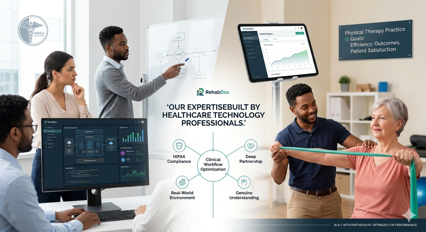 Physical therapist working with patient rehabilitation clinic